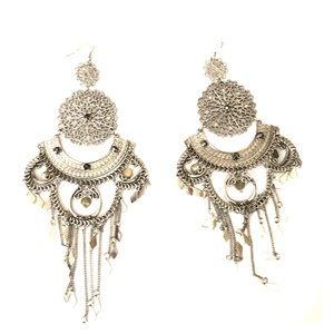 Indian ornamental earrings